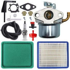696065 Carburetor Tune Up Kit Fits for Briggs Stratton 798654 697422 215369 110402 214706t 214706 215434 792970 811064 32711242 Intek 190 Engine 850 Series Engine Parts with 491588S Air Filter
