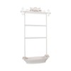 Shabby Chic Earring Holder Organizer Rack - Display Girls Hanging