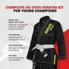 Hawk Sports Brazilian Jiu Jitsu Gi for Kids, Ultra-Light Extra
