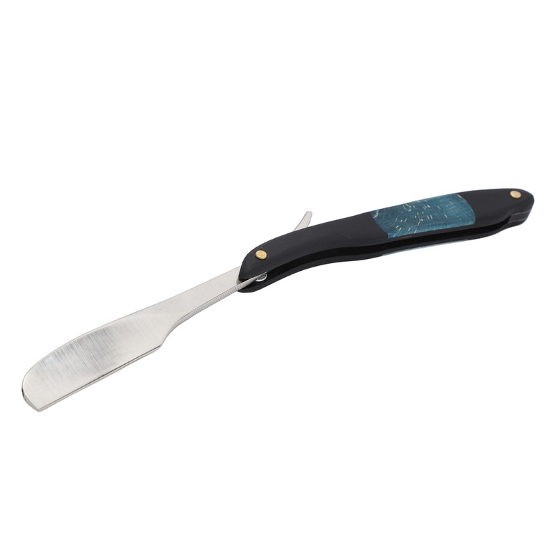 Straight Edge Razor Men Zinc Alloy Portable Barber Folding Manual
