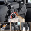 Xuenair Purse Hook for Car - Foldable Headrest Hooks, Soft