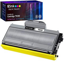 E-Z Ink(TM) Compatible Toner Cartridge Replacement for Brother TN330 TN360 TN-330 TN-360 High Yield Compatible with DCP-7040 DCP-7030 MFC-7840W HL-2140 MFC-7340 MFC-7440N HL-2170W HL-2150N (1 Black)