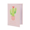 Sass & Belle Pastel Cactus Passport Holder