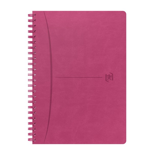 Oxford A5 Ruled Ruled 5mm Margin 160 Pages Faux Leather