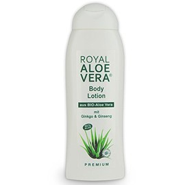 Royal Aloe Vera Body Lotion with Ginko, Ginseng, 60% Organic Aloe Vera, Body Lotion (1)