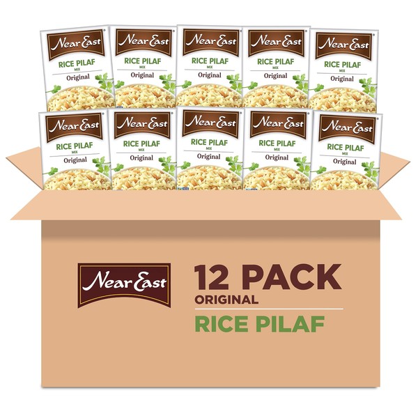 Near East Rice Pilaf Mix, Original, 6.09 Ounce (Pack of 12 Boxes)