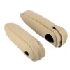 1 Pair Car Front Seat Center Console Cover Armrest Cover