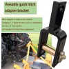 Versatile Quick Hitch Adapter with Adapter Sleeve for Category 1