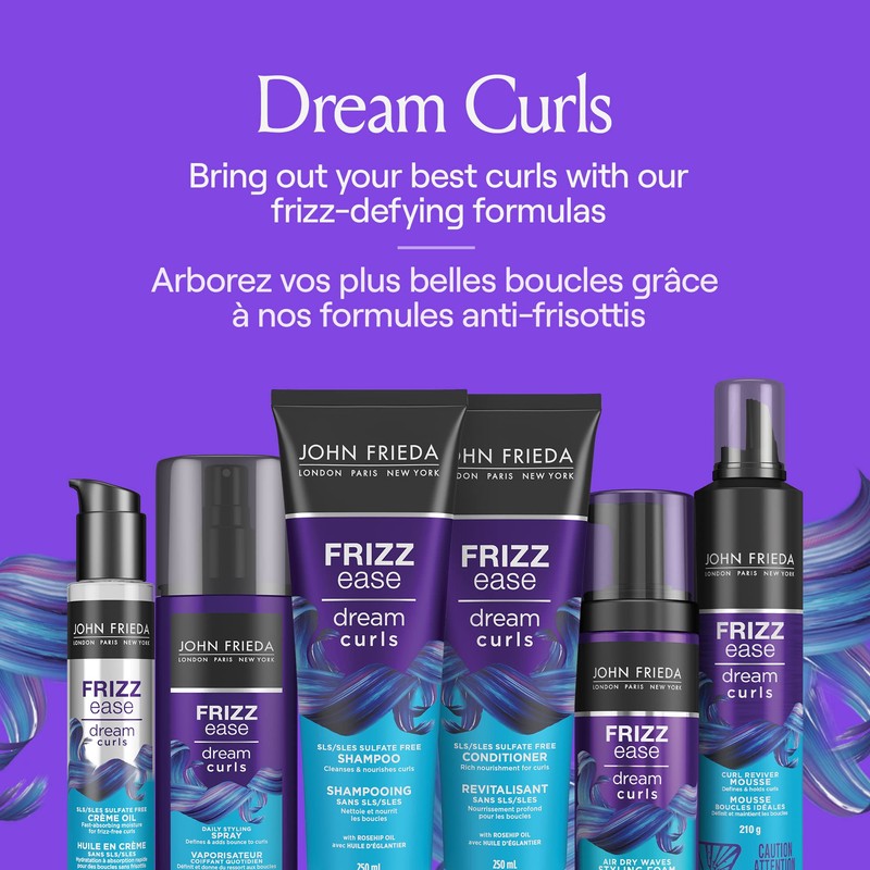 John Frieda Frizz Ease Dream Curls Nourishing Crème Oil for