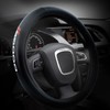Plasticolor 006790R01 Dodge//Genuine Leather Steering Wheel Cover