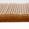 Penka biodegrable Agave 250 Straws (Brown, 5.75” x 0.24”)