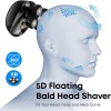 SHUONE57 5D Bald Head Shaver Electric Shavers Razor Smooth Skull