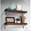 NACH Half Round Wall Mount Shelf Bracket, Decorative Brackets for