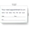 RXBC2011 Appointment Reminder Cards Pack of 500 blue