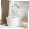 Operitacx 8pcs Toilet Seat Spacers Cushioned Buffer Pads for Comfortable