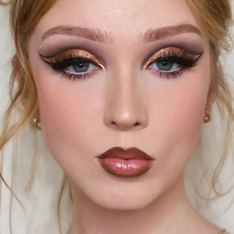 Sombra Líquida Moira Cosmetics Con Glitter Diamond Daze Tono 25