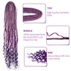 DE Dreadlock Extensions 24 Inch, 3 In 1 Mixed DE