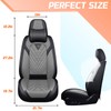 YQYW Car Seat Covers Fit for Volvo S60 2002-2024,2 Seat