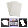 SHOWERORO Plastic Laminating Pouches 100 Sheets Small Laminating Sheets for