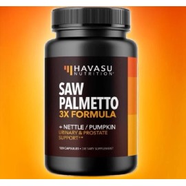 Havasu Nutrition, 2 PACK, Saw Palmetto 3X Formula, 120 caps (240 total!)