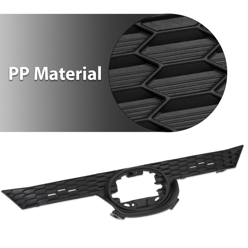 G-PLUS Front Upper Bumper Grille Compatible with Toyota Corolla LE