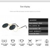 qinqilanqi-S Retro Metal Steampunk Flip-Up Sunglasses for Men and Women,