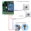 Wireless Remote Switch, Smart Home 433Mhz DC 12V 1CH Wireless Remote