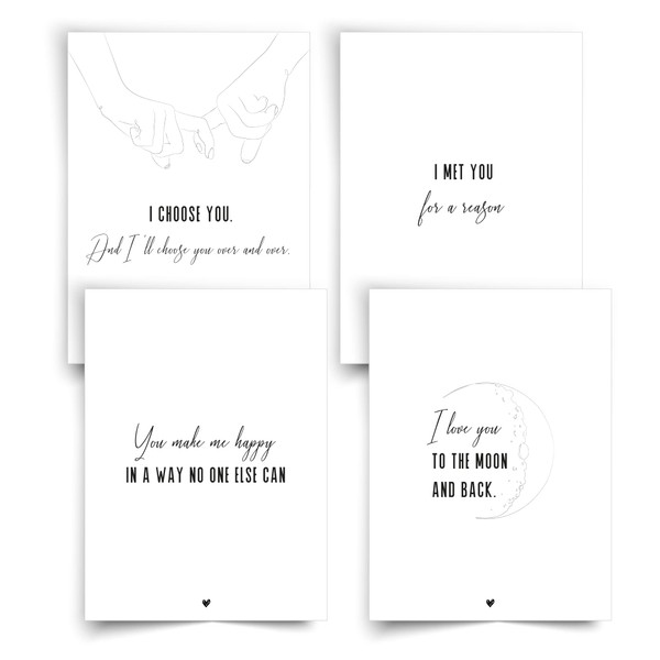 Donari® Postcard Set in DIN A6 • Postcards with Beautiful