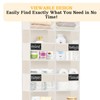 Over the Door Organizer, 5-Tier Extra Large Storage with 10
