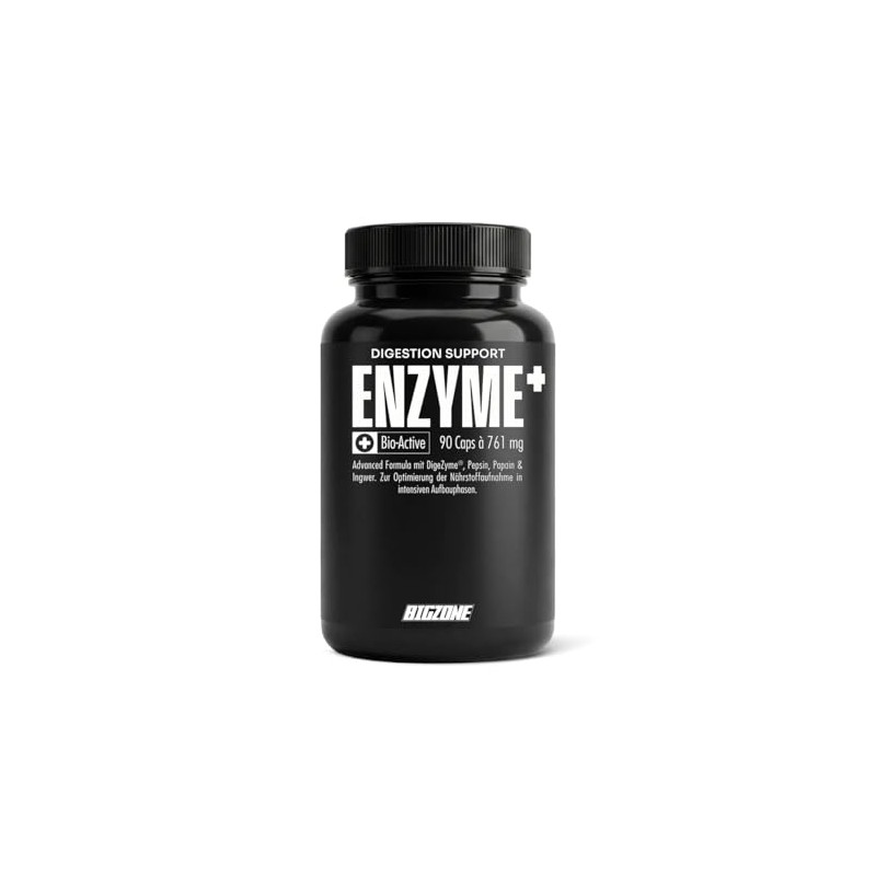 Big Zone Enzymes + (90 Capsules) | Enzymes Digestion /