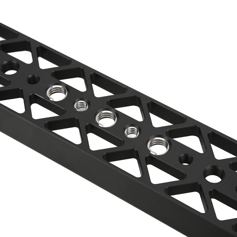 Camera Safety Dovetail Plate with 3/8 1/4 Inch Screw Hole