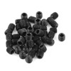 uxcell 50Pcs Black M4 x 4mm Alloy Steel Hex Socket Set Grub Screws Headless Cup Point