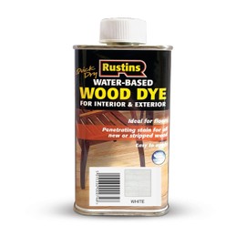 Rustins Wood Dye White 250ml