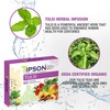 Tipson Tulsi Herbal Infusions - Assorted Flavors - 60 Organic