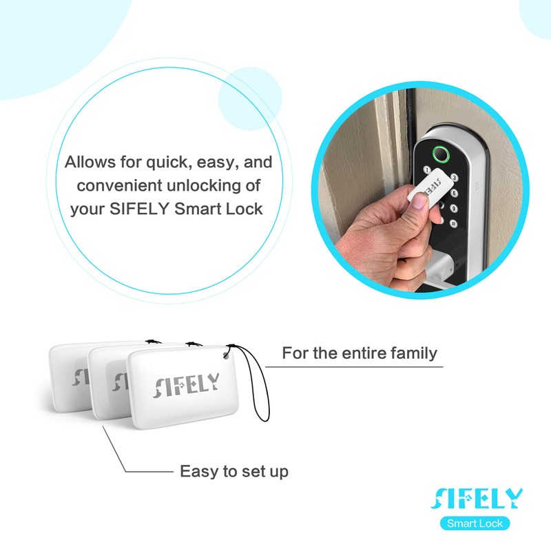 Sifely Smart Lock Key Fobs (10 Pack)