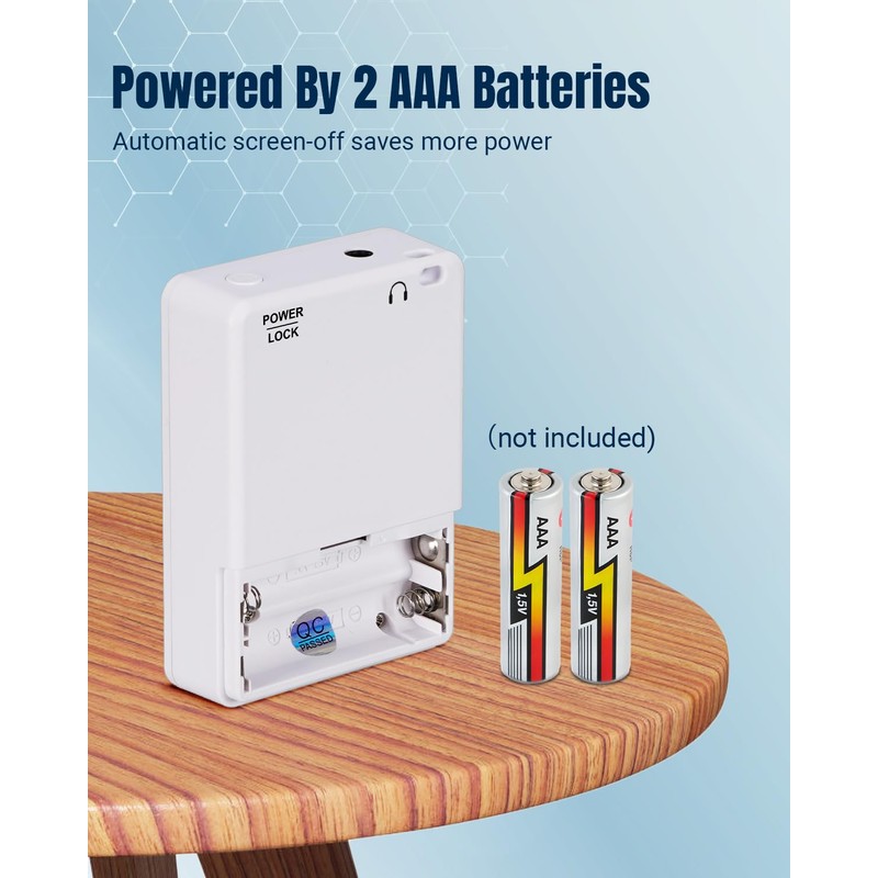 PRUNUS J-159 Pocket AM FM Radio Portable with Stereo Earphone,