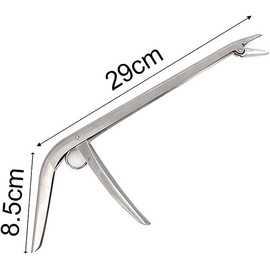 CwQisjk Fishing Hook Remover Stainless Steel Fishing Hook Plier Fishing Removing Tool for Shallow Water Fishing and Sea Fishing