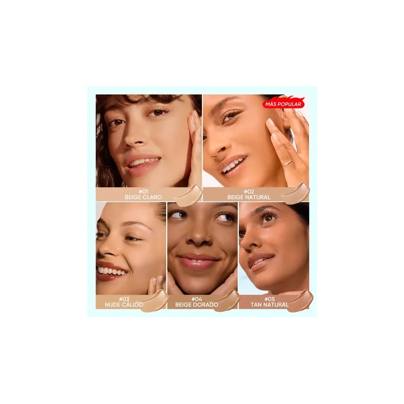 Minimeli Base De Maquillaje Spf30 Matte Larga Duración