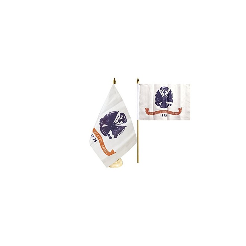 Table/Desk Flag USA US Army Flag FRITZE® + Free Sticker