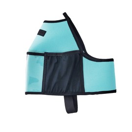 Gallon Gear 1 Gallon Fitness Hydration Cover | Neoprene Insulated Cooling & Portable Gym Water Bottle Carrier | CASE with Storage Pockets (Aqua)