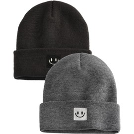 FURTALK Beanie Hats for Women Knit Cuffed Winter Hats Soft Warm Cute Ski Skull Caps