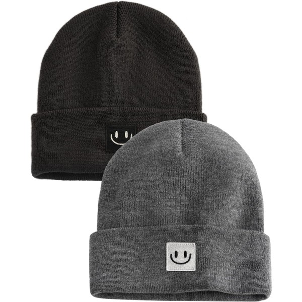 FURTALK Beanie Hats for Women Knit Cuffed Winter Hats Soft