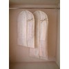 A-One WORTHY WORK Plain Ribbon Accent Clothes Cover (For Suit