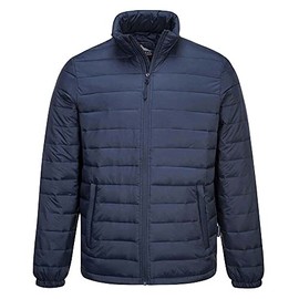 Portwest S543 Men's Lightweight Aspen Baffle Jacket with Thermal Insulation Navy, Large