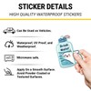 3 Pcs Drink Water Sticker, Hydration Sticker, Remember Drink Water