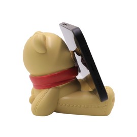 Amamcy Cute Lamb Phone Holder for Desk Hamster Phone Stand Cartoon Animal Cellphone Holder Resin Bear Figurines Desk Ornament