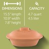 Romertopf Clay Roaster Trend | Non-Stick Dutch Oven | Healthy