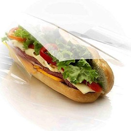 APQ Pack of 1000 Bi-axially Oriented Poly Sheets 15 x 15 Plastic Deli and Bakery Wrap USDA Approved Ultra Thin 0.8 mil Food Wraping Sheets for Foodservice Applications. Ideal for Sandwiches, subs