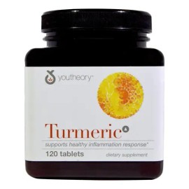 Youtheory | Cúrcuma, 120 Comprimidos Cúrcuma