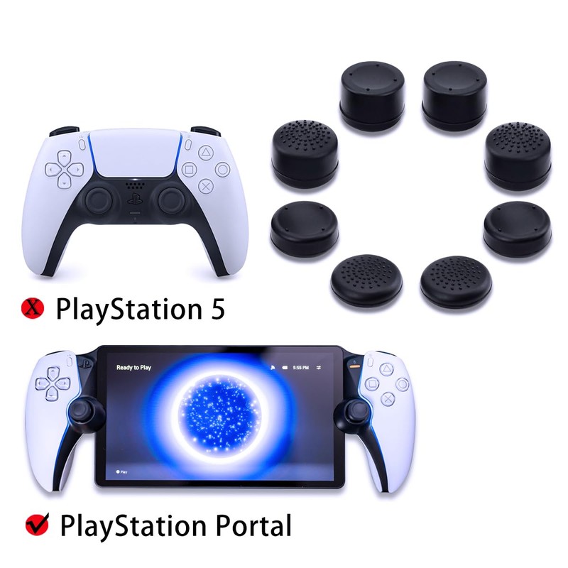 PS Portal Thumb Grips Caps, Full Protection Analog Stick Cover